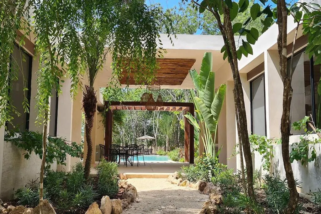 Casa Mayab A 10 Min En Auto De La Playa, Wifi, Albercas, Gym Playa del Carmen Mexico