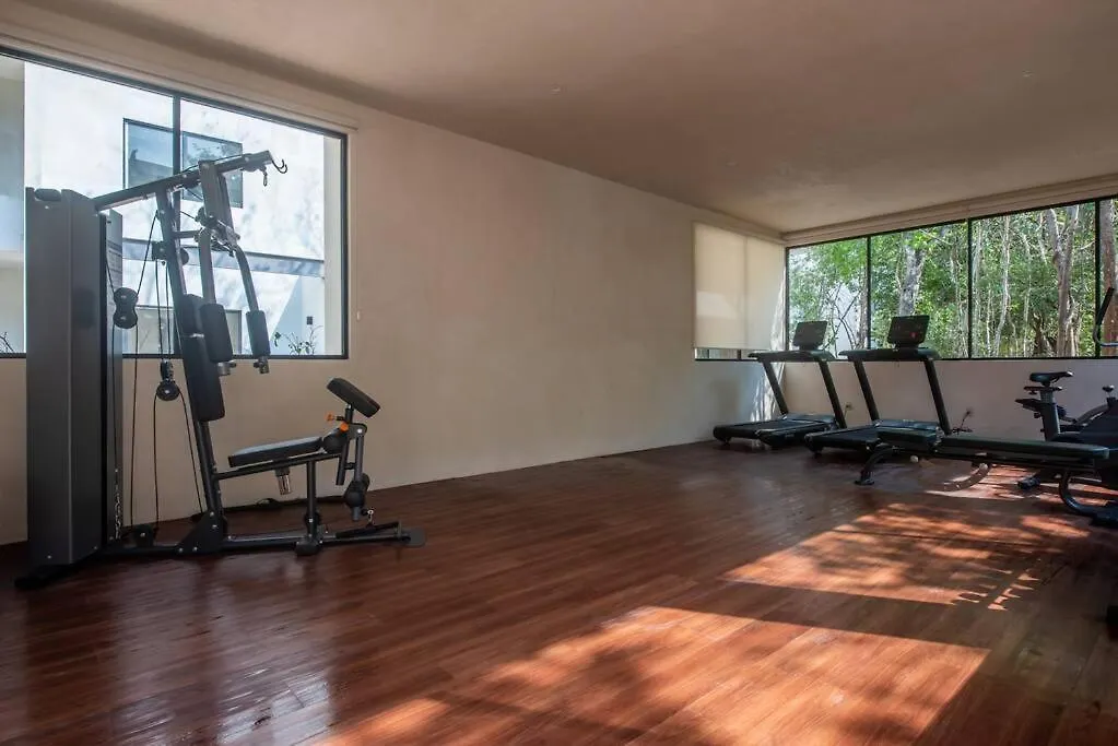 Casa Mayab A 10 Min En Auto De La Playa, Wifi, Albercas, Gym Playa del Carmen Mexico
